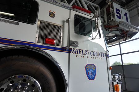 Shelby County fire truck