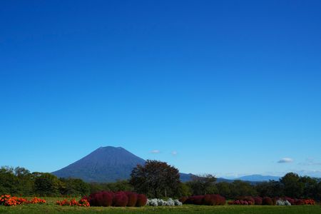 北の富嶽八景：其之四【ニセコ町】　シンメトリー羊蹄山
