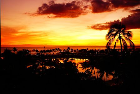 ハワイアン、サンセット