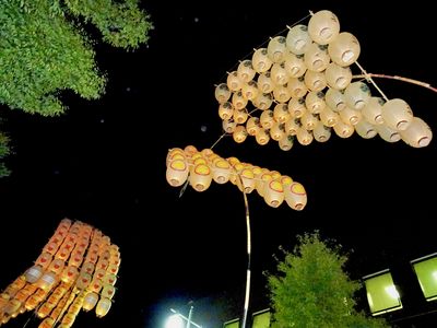 秋田竿燈まつり2025