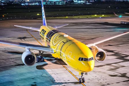 ターミナルへ到着するタクアン