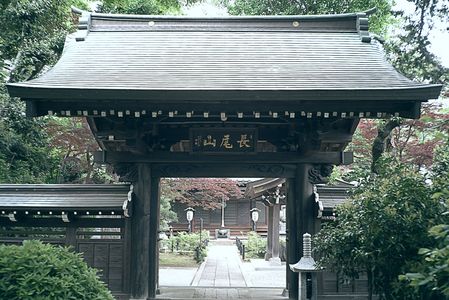 川崎のあじさい寺　妙楽寺山門