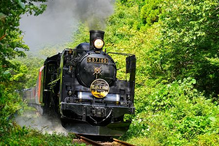 SLばんえつ物語　Sカーブ