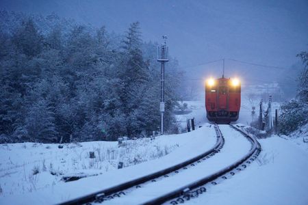 雪の朝