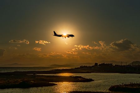 夕日を背負いて