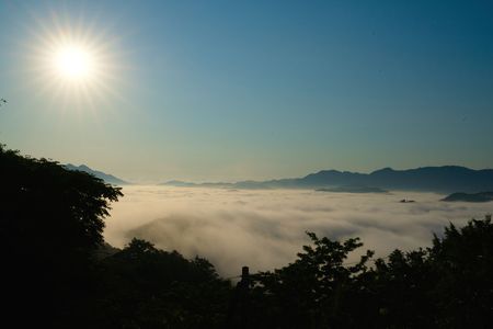 五老岳（舞鶴市）山頂から望む雲海