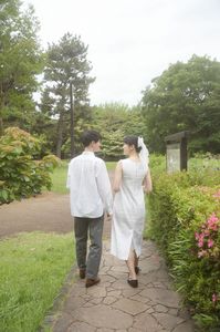 歩幅を合わせて