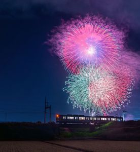 花火鑑賞列車