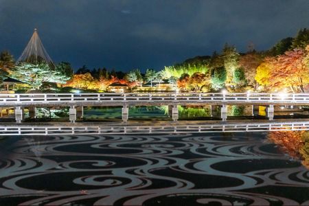 夜間庭園（イメージ）