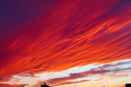 11月2日の夕やけ