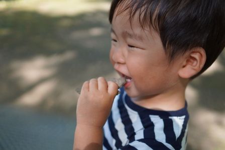 公園で見つけた笑顔