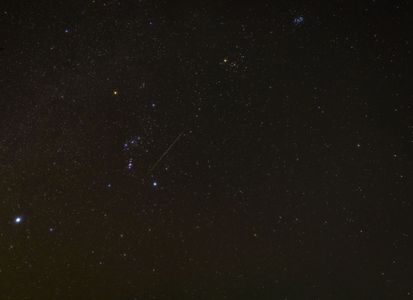 オリオン座流星群、、、ピーク後　偶然撮影