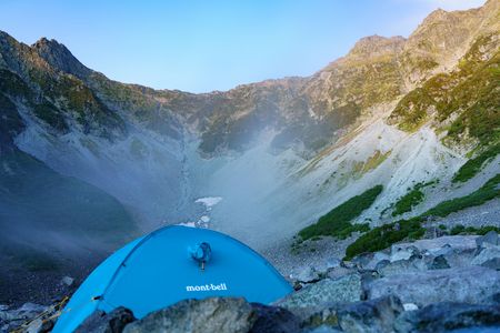 涸沢カールの朝