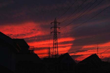 夕焼け空