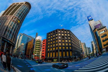 晩秋・光・彩　～Street display in Tokyoを撮り描き残す～