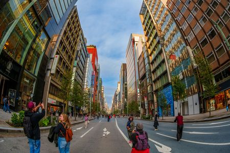 秋・光・彩・　～Inbound Photographer in Ginza ～