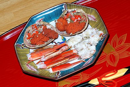 解禁初日の香箱ガニです😽