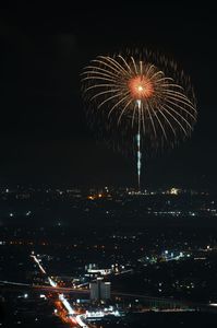 空に咲く大輪