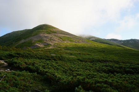 夏の常念岳