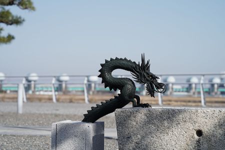 住吉神社の龍