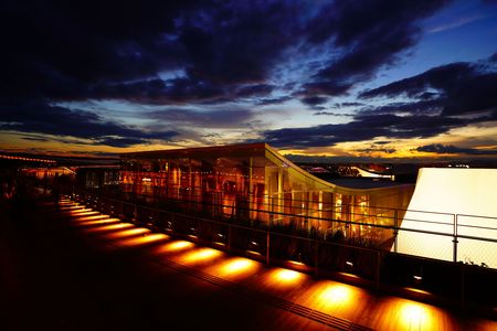 EXPO 2025 Evening Scenery