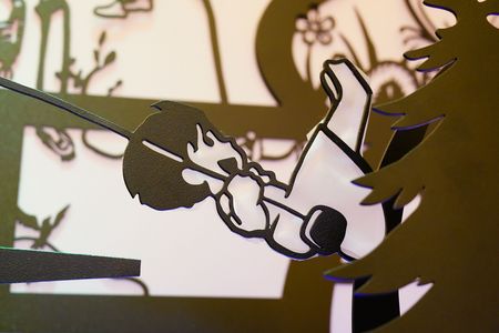 スイスパビリオンのハイジ