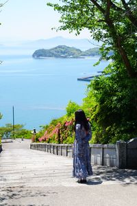 富丘八幡神社からの風景（小豆島）