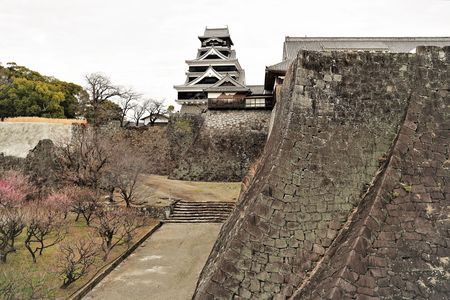 熊本城の今と昔