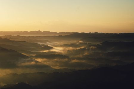 初めての雲海撮影
