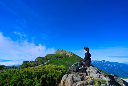 白馬岳山頂