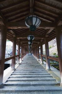 奈良　長谷寺の登り廊