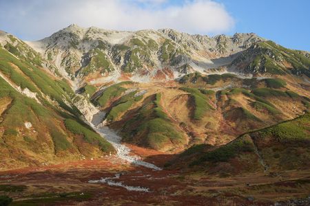 紅葉の立山