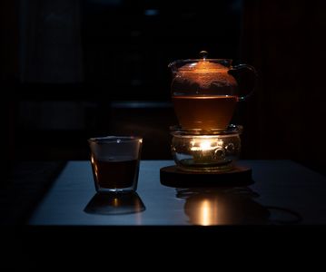 月明りとお茶の時間