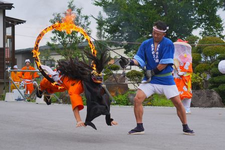 小松豊年獅子踊り