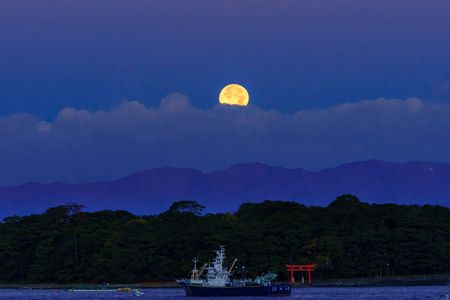 Cold Moon　夜明け