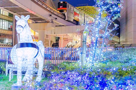 たちかわイルミネーション星の散歩道