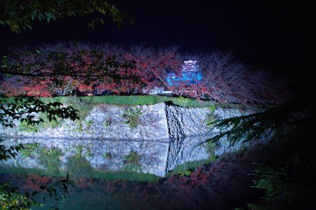 世界遺産姫路城のライトアップシリーズ3/3