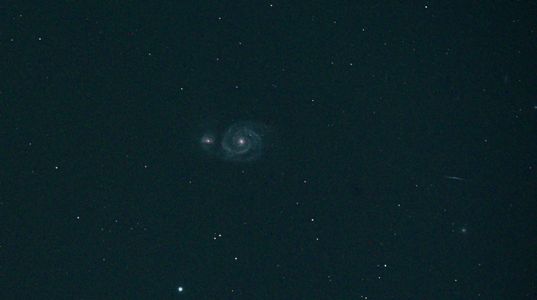 りょうけん座 渦巻銀河 M51