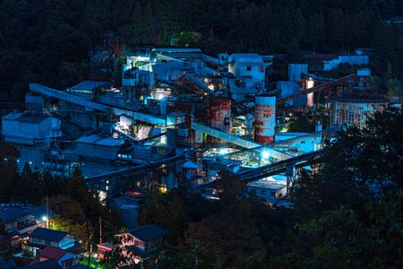 (2025-10-18)奥多摩工業氷川工場の夜景