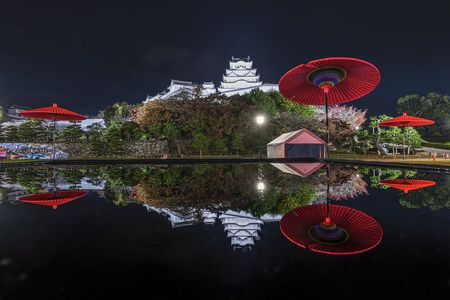 国宝姫路城リフレクション