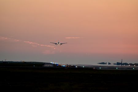 秋色のランディング