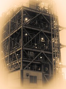 思い出のセピア工場群