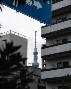 ふと見上げると、スカイツリー