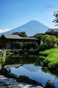 富士山と鏡池