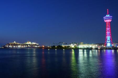 博多港夜景