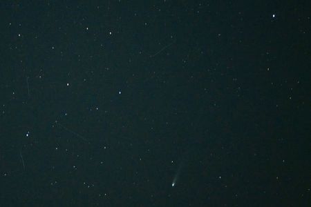 レモン彗星と天の川