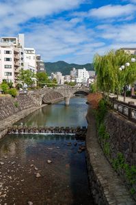 水鏡にかかるめがね橋