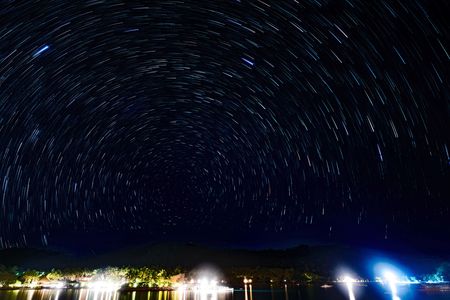 南の島の星の跡（静止画版）