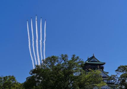 ブル－インパルス　大阪城