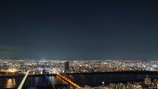 大阪の夜